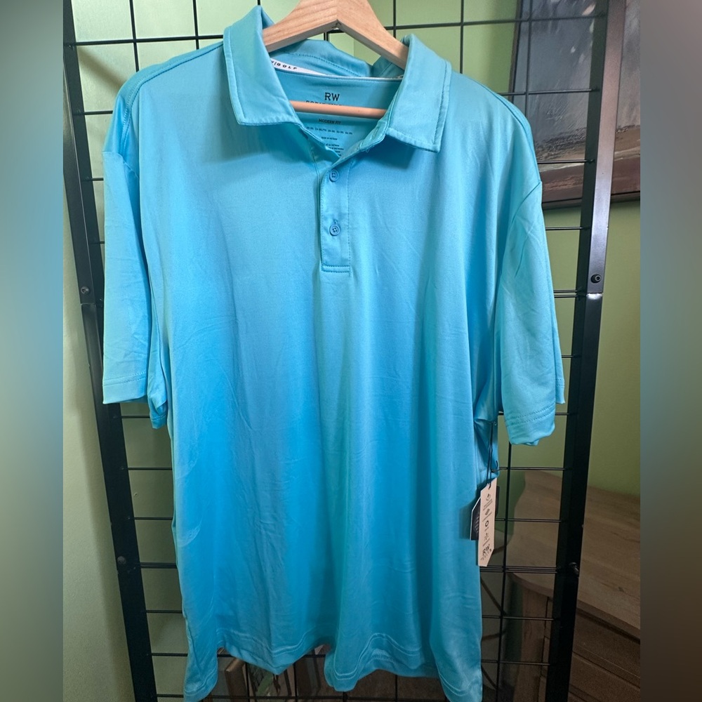 Men's Blue Polo Shirt